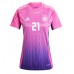 Maglie da calcio Germania Ilkay Gundogan #21 Seconda Maglia Femminile Europei 2024 Manica Corta